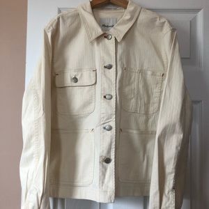 Madewell Off-White Denim Jacket